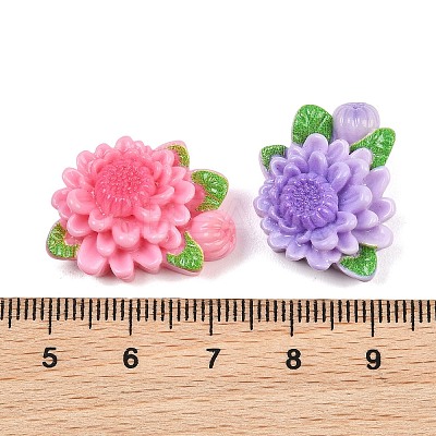 Opaque Resin Cabochons RE-CBAA0C5-04-1