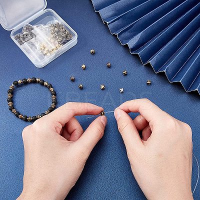 Tibetan Style Spacer Beads TIBEB-NB0001-14-NR-1