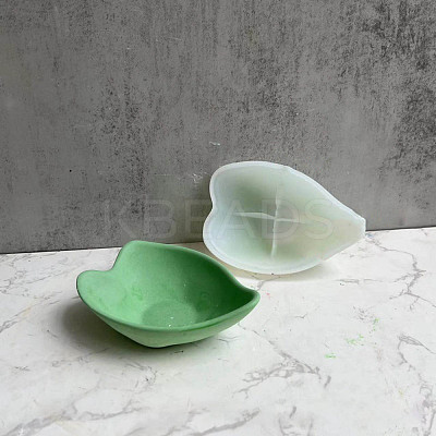 DIY Leaf Dish Tray Silicone Molds DIY-P070-H04-1