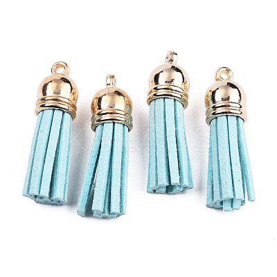 Faux Suede Tassel Pendant Decorations X-FIND-R095-017LG-1