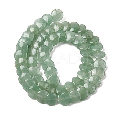 Natural Green Aventurine Beads Strands G-K366-D04-01-1