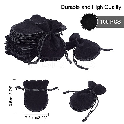 Gourd Velvet Bags LS-TP-R005-01-1