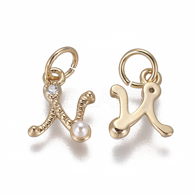 Brass Charms KK-L179-08N-G-1