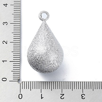Brass Bell Pendants KK-K359-01S-1
