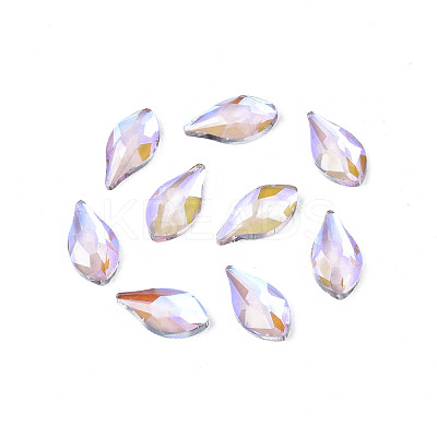Glass Rhinestone Cabochons MRMJ-N027-030B-1