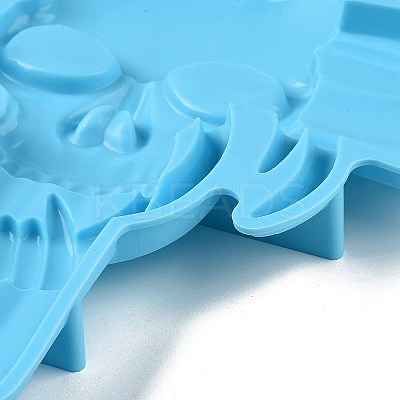 DIY Cross & Skull Wall Decoration Silicone Statue Molds LS-SIMO-H010-13-1