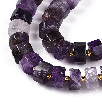 Natural Amethyst Beads Strands G-T140-28-1