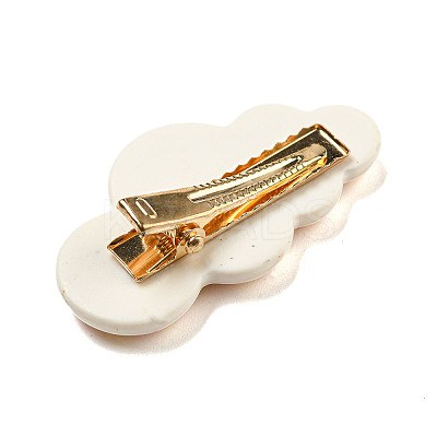 Cute Cloud Resin Alligator Hair Clips LS-AJEW-U004-04E-1