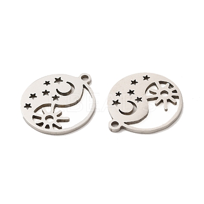Non-Tarnish 201 Stainless Steel Pendants STAS-K251-058P-1