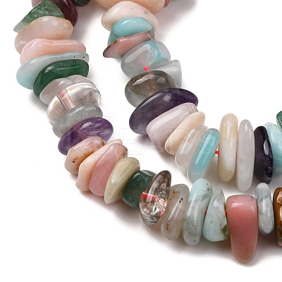 Natural Mixed Stone Beads Strands G-Z155-B03-01-1