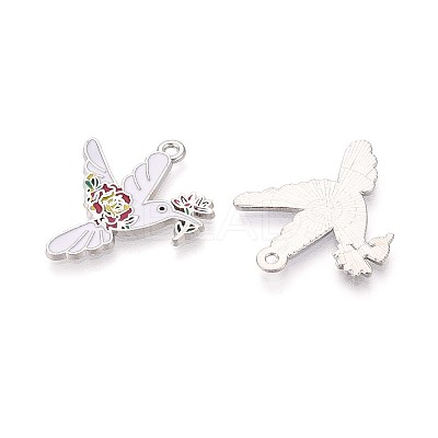 Alloy Enamel Pendants ENAM-N062-10P-1