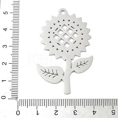 304 Stainless Steel Big Pendants LS-STAS-Z132-01P-1