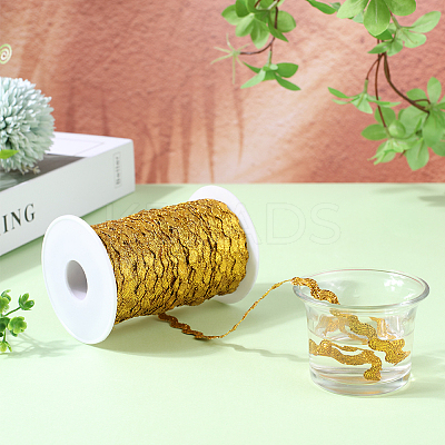 2 trands Polyester Wave Bending Fringe Trim OCOR-GF0003-02I-1