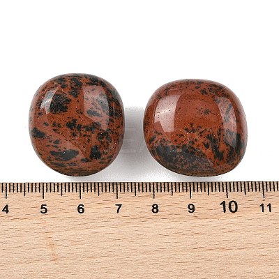 Natural Mahogany Obsidian Beads G-G348-01B-44-1