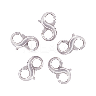 Stainless Steel Double Opening Lobster Claw Clasps STAS-CJ0011-01-1