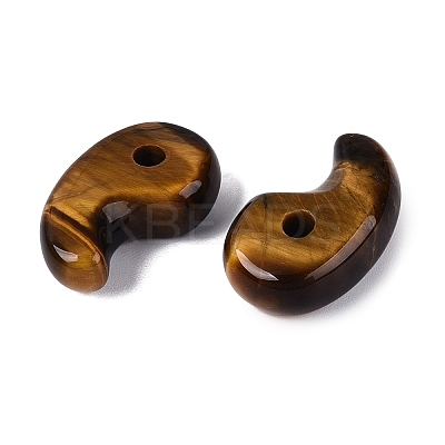 Natural Tiger Eye Pendants G-S294-07B-11-1