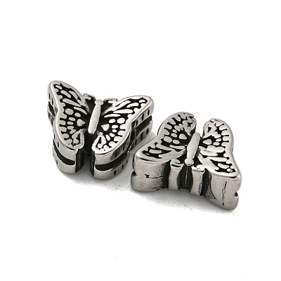 Animal 304 Stainless Steel Beads STAS-E214-11AS-10-1