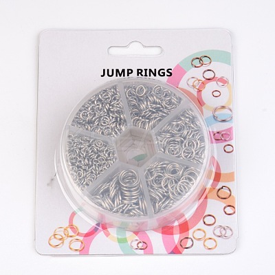 1 Box of Iron Open Jump Rings IFIN-JP0016-01P-1