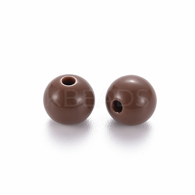 Opaque Acrylic Beads MACR-S370-C8mm-A17-1
