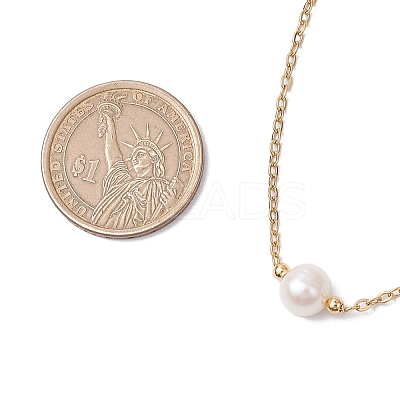 Natural Cultured Freshwater Pearl Pendant Necklaces NJEW-JN05134-01-1