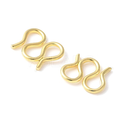 304 Stainless Steel S-Hook Clasps STAS-Z124-04D-G-1