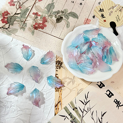 Handmade Lampwork Pendants LAMP-TAC0004-12C-1