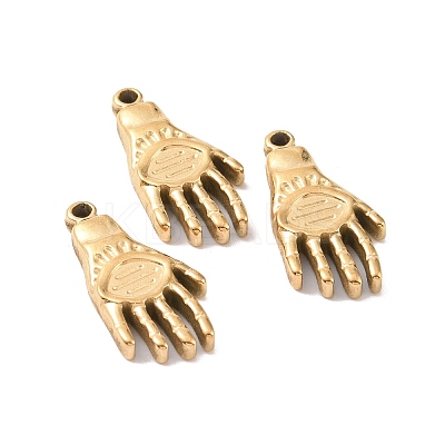 304 Stainless Steel Pendants LS-STAS-G282-01G-1