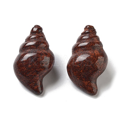Natural Sesame Jasper Carved Figurines DJEW-L023-H19-1