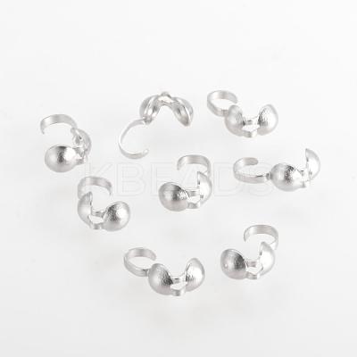 Tarnish Resistant 304 Stainless Steel Bead Tips STAS-Q210-92-1