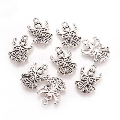 Tibetan Style Alloy Pendants TIBEP-A22571-AS-LF-1
