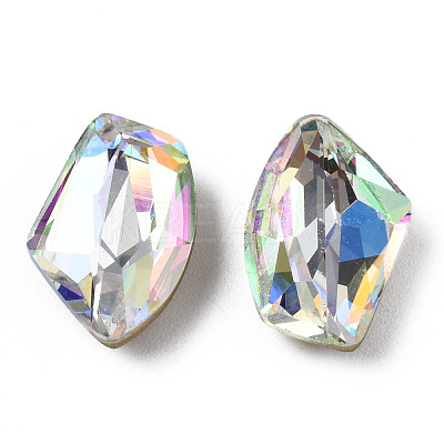 48Pcs Glass Rhinestone Cabochons MRMJ-N029-03-13-1
