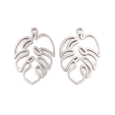 Non-Tarnish 5Pcs 201 Stainless Steel Pendants STAS-M056-07P-1