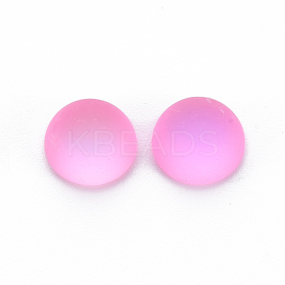 Electroplate Resin Cabochons X-CRES-Q216-002-1