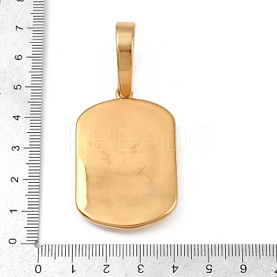304 Stainless Steel with Rhinestone Pendants LS-STAS-Z171-25G-02-1