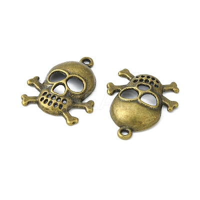 Tibetan Style Pendants for Halloween MLFH20210Y-NF-1