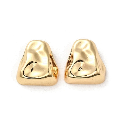 Brass European Beads KK-H455-03G-1
