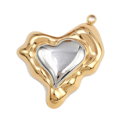 304 Stainless Steel Pendants STAS-K311-06GP-1