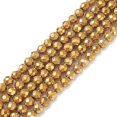 Non-Magnetic Synthetic Hematite Beads Strands X-G-Q663-1-1