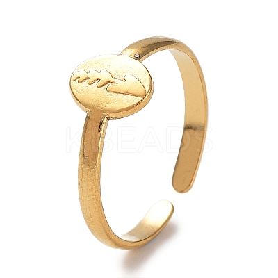 Ion Plating(IP) 304 Stainless Steel Rings RJEW-B047-05G-1
