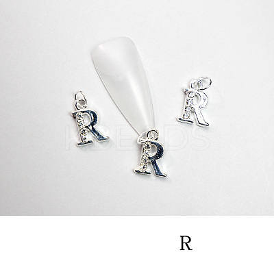 Alloy Rhinestone Cabochons MRMJ-T056-93P-R-1