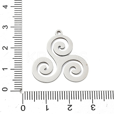 201 Stainless Steel Pendants LS-STAS-I359-05P-1