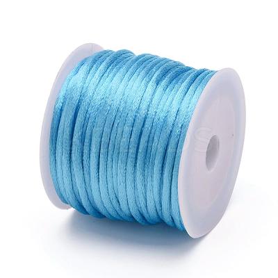 Nylon Satin Rattail Cords NWIR-L006-1mm-11-1