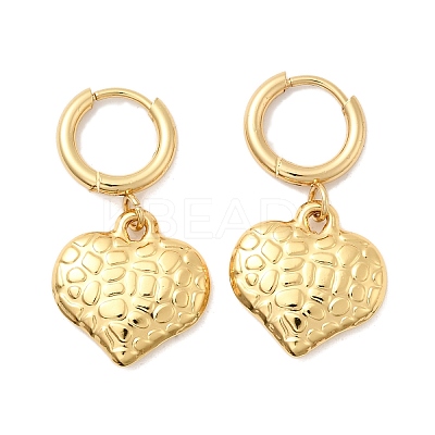 304 Stainless Steel Hoop Earrings EJEW-P329-02A-G-1