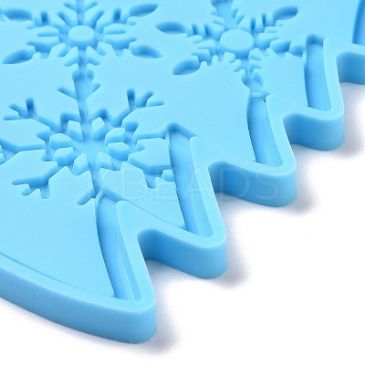 Christmas Themed Big Pendant Silicone Molds DIY-L067-C02-1