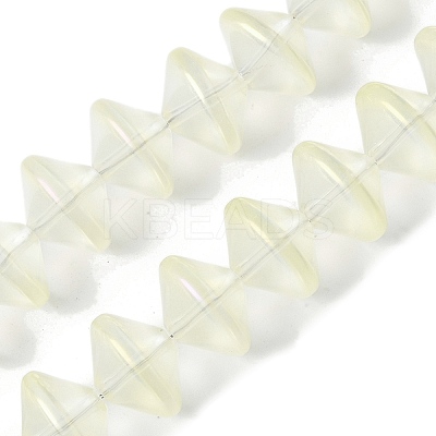 Electroplate Glass Beads Strands EGLA-G038-01A-FR05-1