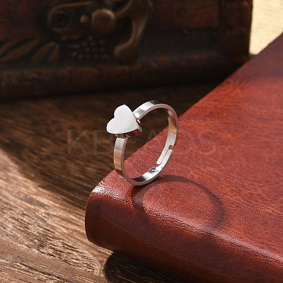 304 Stainless Steel Adjustable Rings for Women LS-RJEW-F169-01P-01-1