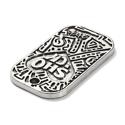 Tibetan Style Alloy Pendants FIND-Z013-07AS-1
