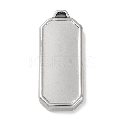 Anti-Tarnish 304 Stainless Steel Pendants STAS-D194-03P-1