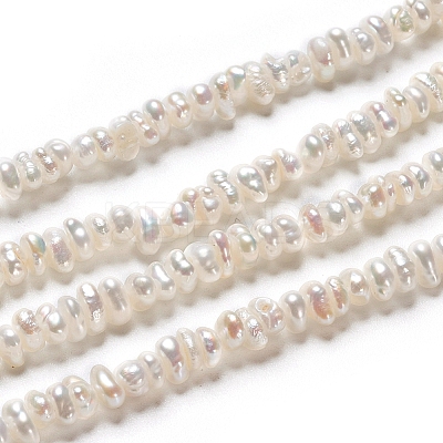 Natural Cultured Freshwater Pearl Beads Strands LS-PEAR-I004-07A-1