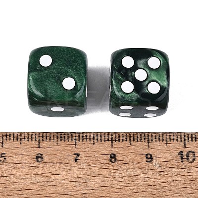 Opaque Acrylic Beads MACR-F083-14E-1